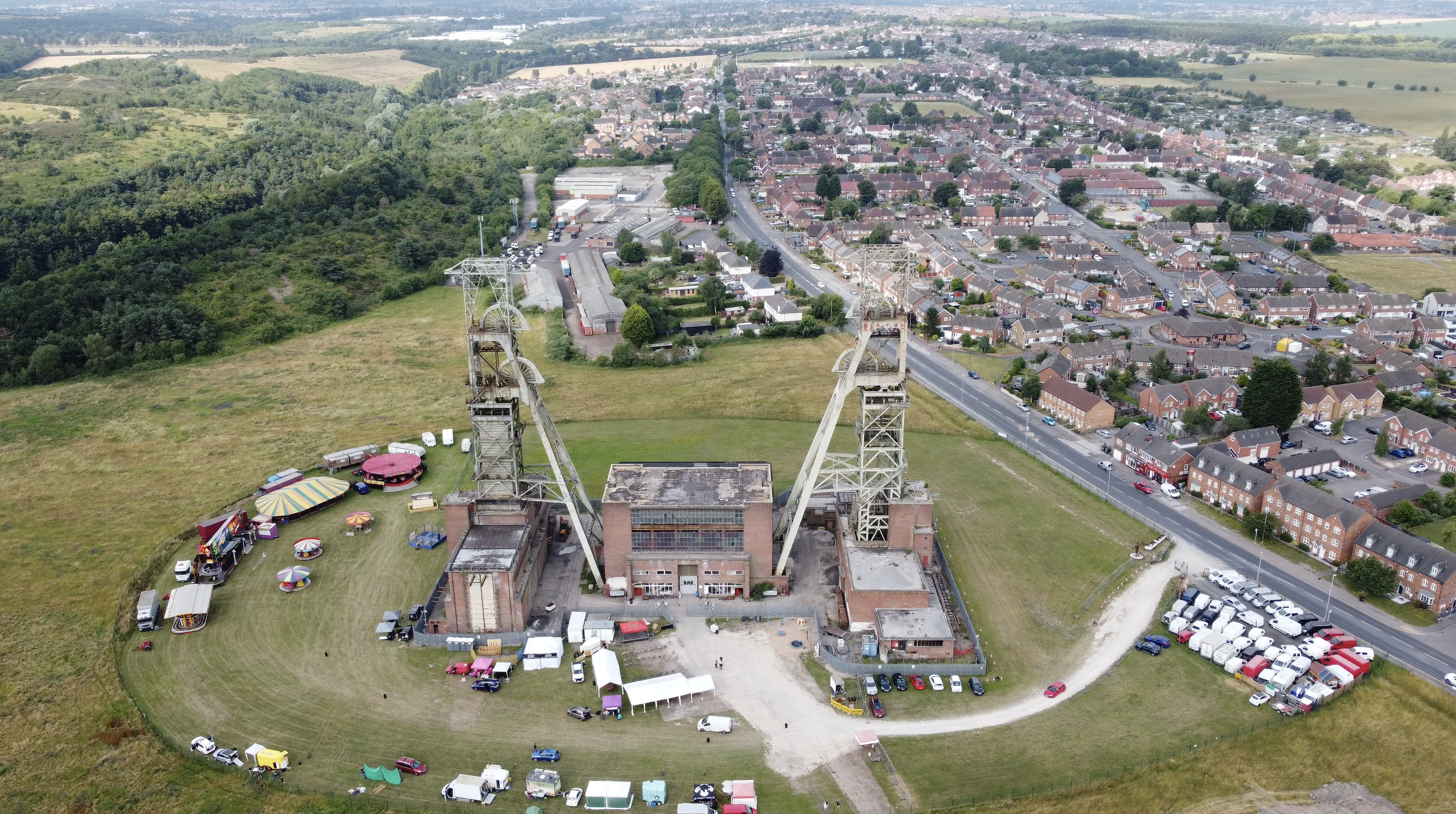 Clipstone_Colliery_Drone_Footage